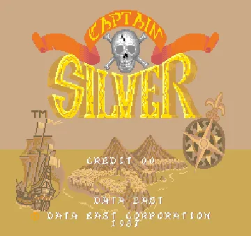 Captain Silver (Japan) screen shot title